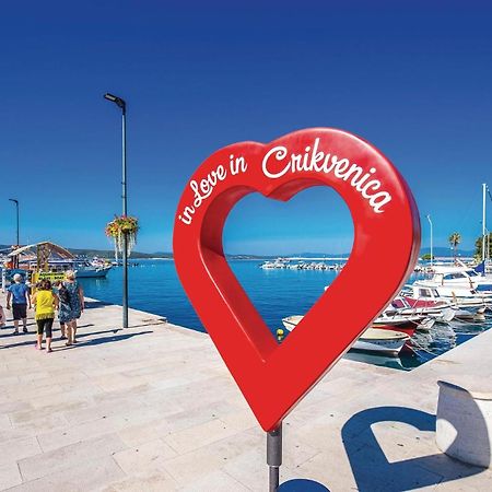Nice Apartment In Crikvenica With House Sea View Dış mekan fotoğraf