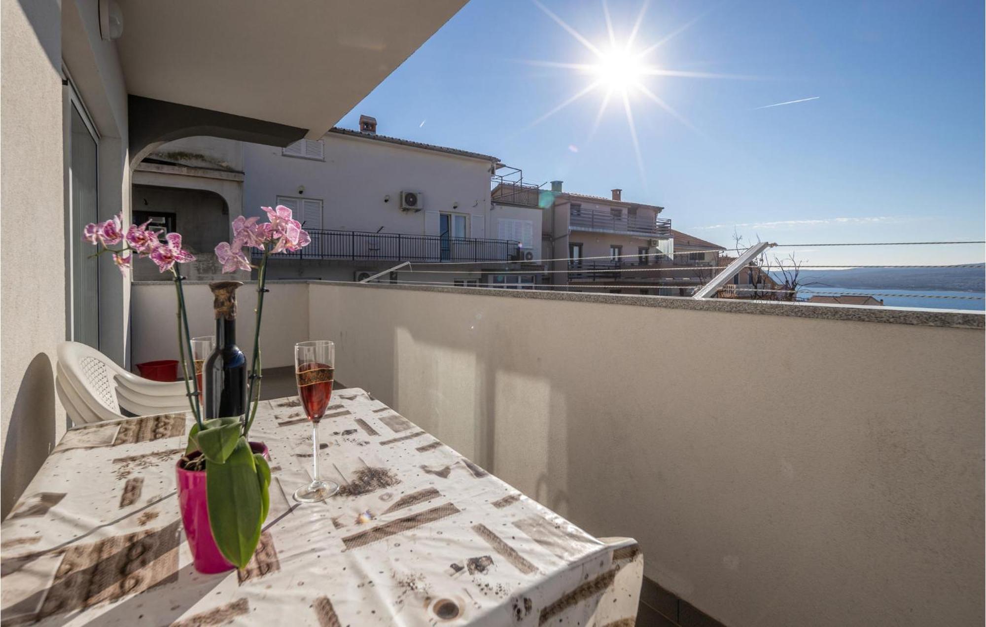 Nice Apartment In Crikvenica With House Sea View Dış mekan fotoğraf