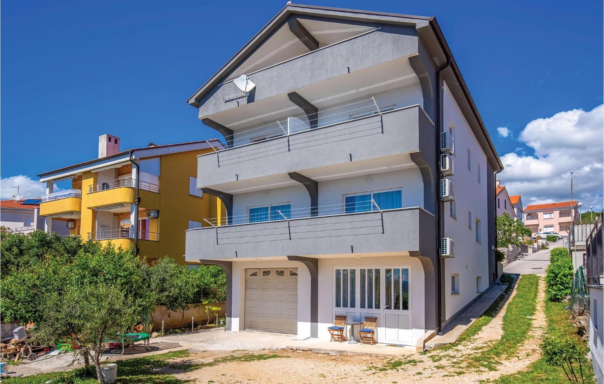 Nice Apartment In Crikvenica With House Sea View Dış mekan fotoğraf